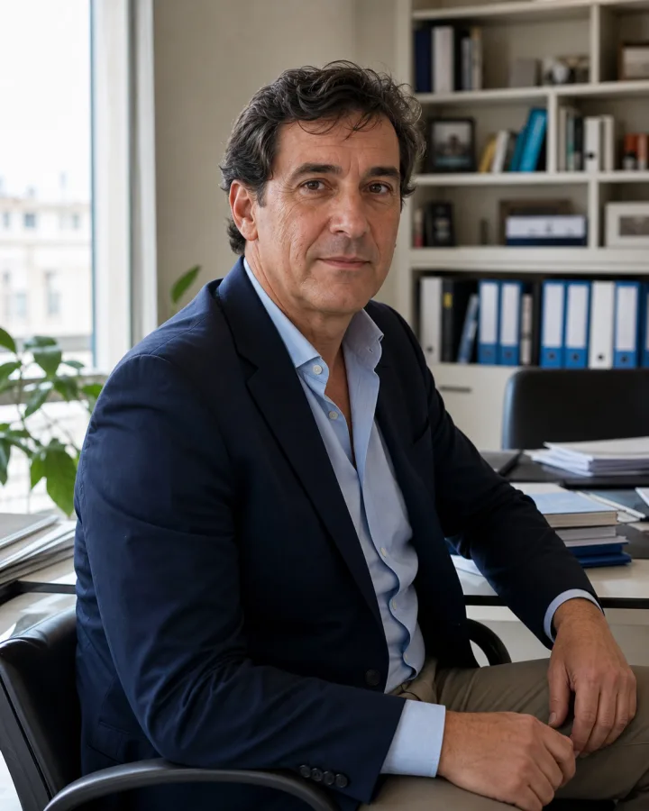 Asesor fiscal en su despacho